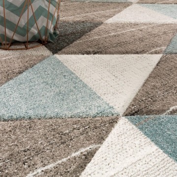 Modern designer tapijt pastel 9