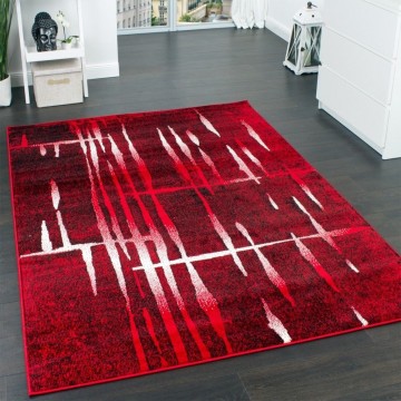 Modern designer tapijt rood 4