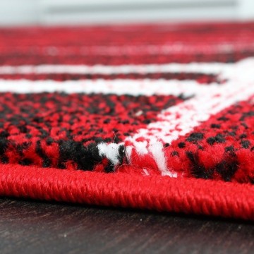 Modern designer tapijt rood 6