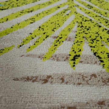 Modern designer tapijt turqouise 9