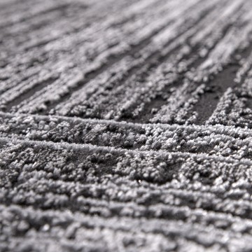 Modern designer tapijt zwart 10 357 5 8i2 03