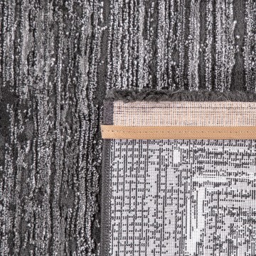 Modern designer tapijt zwart 10 357 5 8i2 04