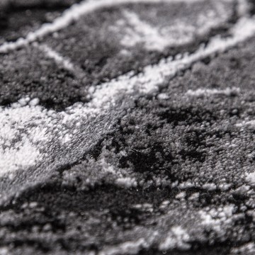 Modern designer tapijt zwart 10 357 6 8i8 03