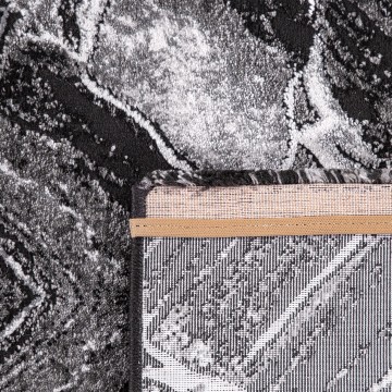 Modern designer tapijt zwart 10 357 6 8i8 04