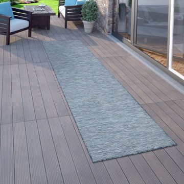 Modern outdoor tapijt blauw 2 11664