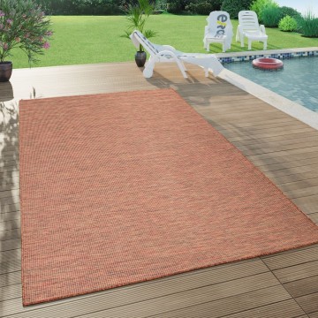 Modern outdoor tapijt rood 1 11672