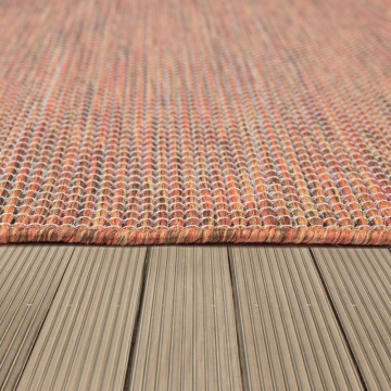 Modern outdoor tapijt rood 3 11672