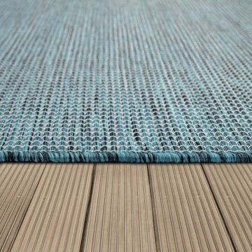 Modern outdoor tapijt used turquoise 3 11666