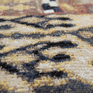 Modern tapijt akoestisch bruin 3