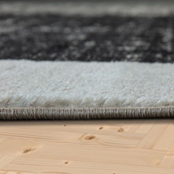 Modern tapijt karo bruin 2