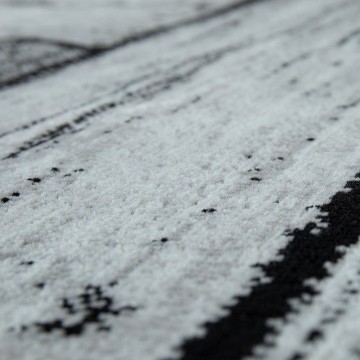 Modern tapijt rustiek grijs 3