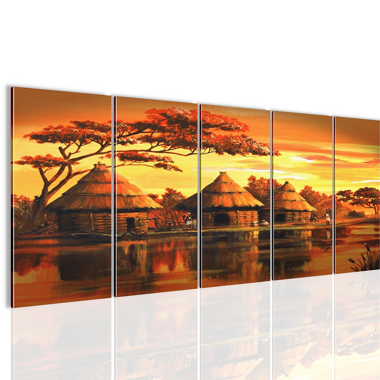 gunstig uitzondering Gezicht omhoog Afrika huis 220 x 80 cm - Gratis verzending!