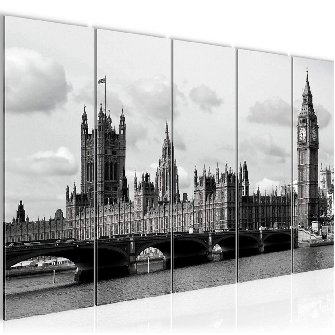 roterend doorboren spion Canvas schilderij Londen Big Ben - Gratis verzending!