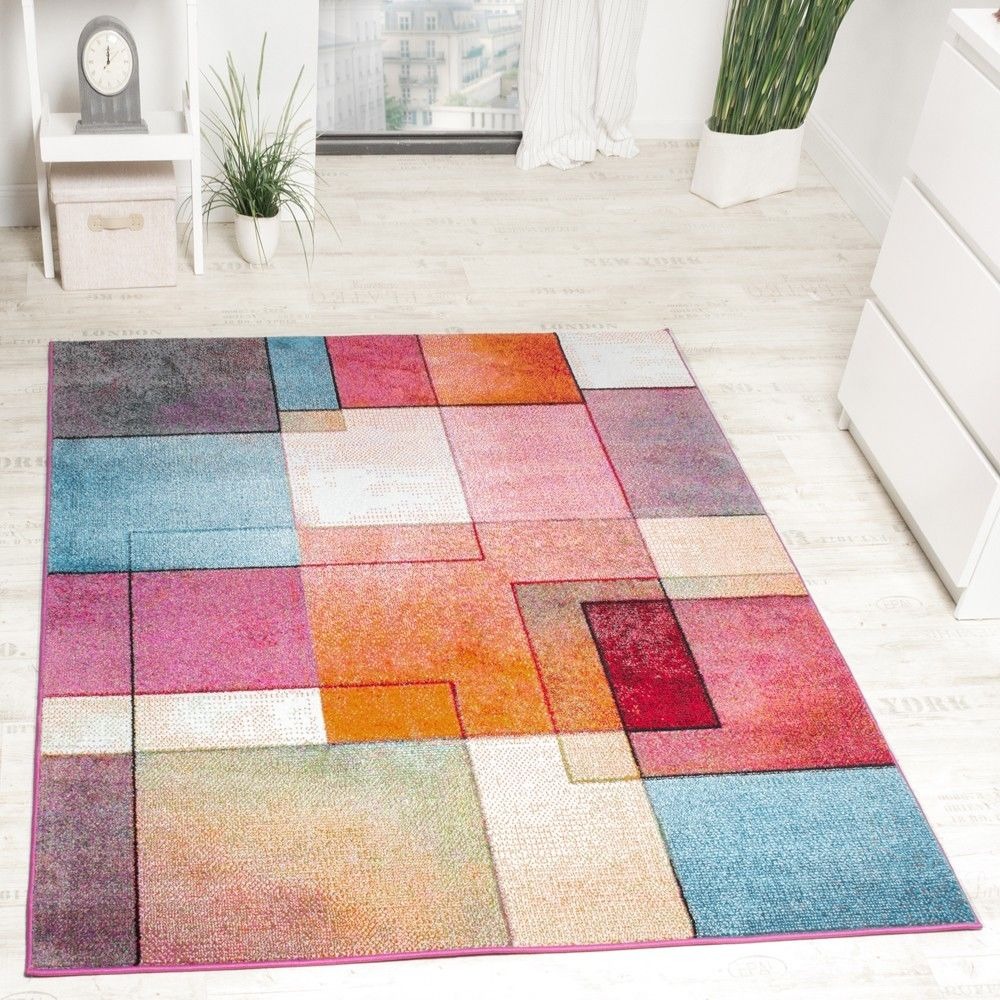 kassa Van toepassing zijn Onzorgvuldigheid kleurrijk tapijt - Gratis verzending!